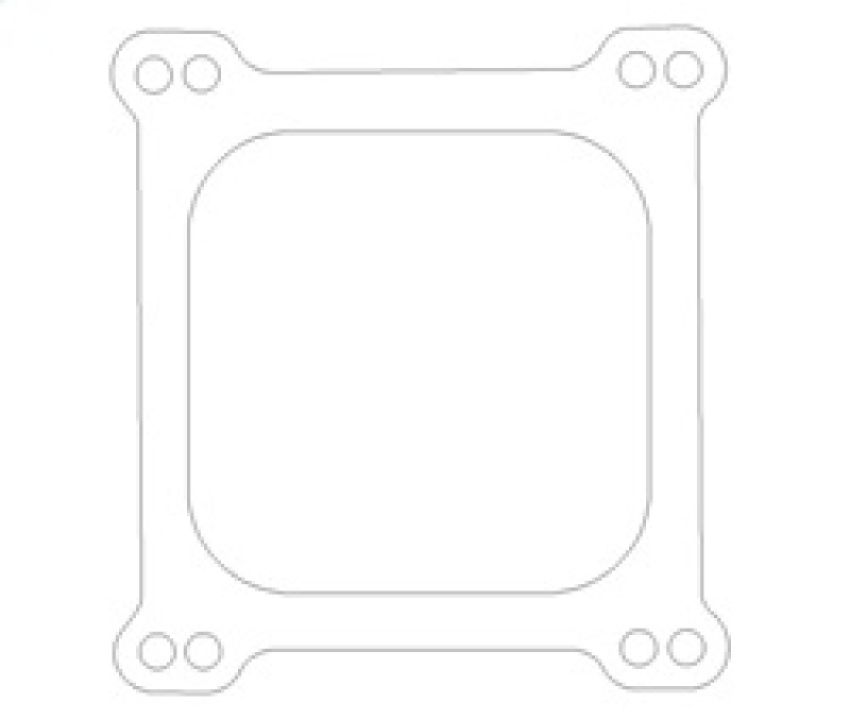 Cometic Gasket C5281 Cometic Holley 4 Barrel 4150 Style .047in Fiber Carburetor Gasket - 4.500in x4.500in - Open Plenum