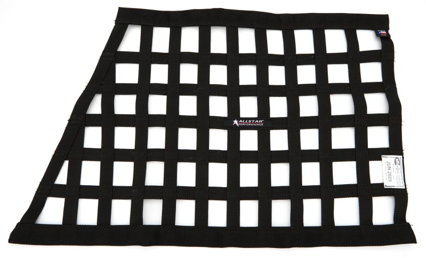 ALLSTAR PERFORMANCE ALL10288 Window Net Border Style Angled Black SFI