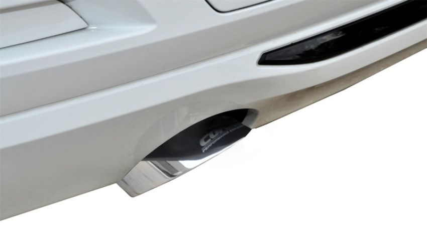 CORSA Performance 14937 Corsa 2012-17 BMW 335i Sedan RWD F30 3in Polished Touring Dual Rear Single 3.5in Tip Cat-BackExhaust