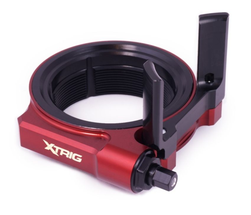 XTrig 500010100601 14-17 Honda CRF 250 R Shock Pre-Load Adjuster - Red