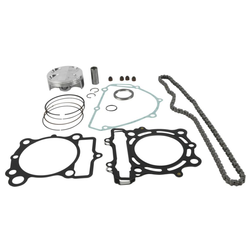 Vertex Pistons VTKTC24020B Vertex Piston 15-16 Kawasaki KX 250 F 250cc Forged Replica Top-End Piston Kit 13.8:1 Comp.