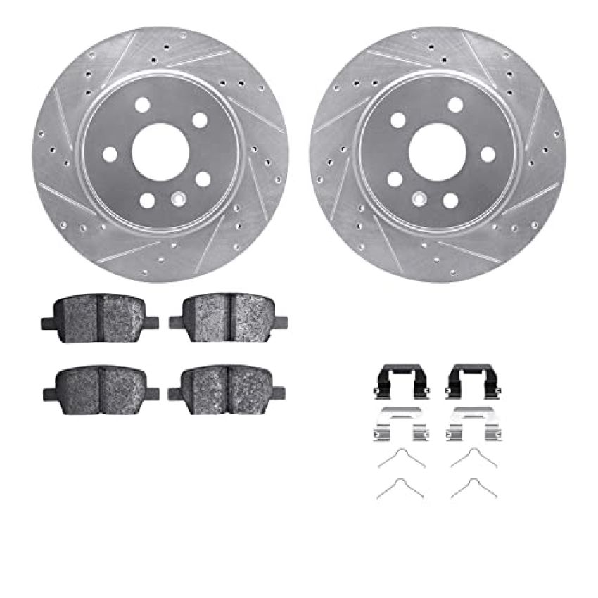 Dynamic Friction 7612-65018 Rotor Kit