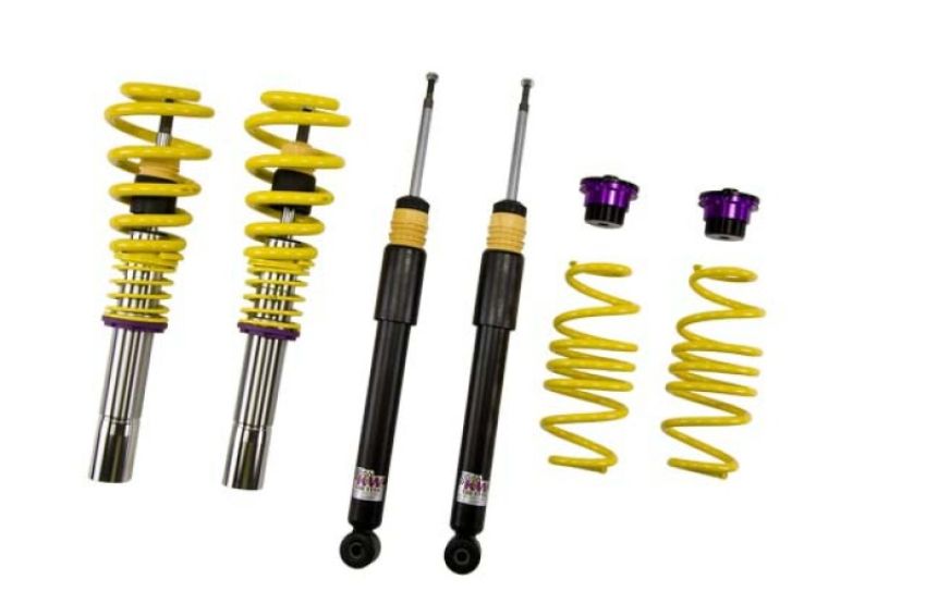 KW 10210075 Coilover Kit V1 Audi A4 S4 (8K/B8) w/o electronic dampening controlSedan FWD + Quattro