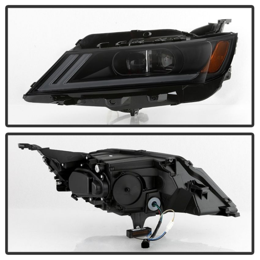 SPYDER 9042881 xTune 14-18 Chevy Impala (Excl Limited) DRL Halogen Proj Headlights - Blk Smk (PRO-JH-CIM15-LB-BSM)