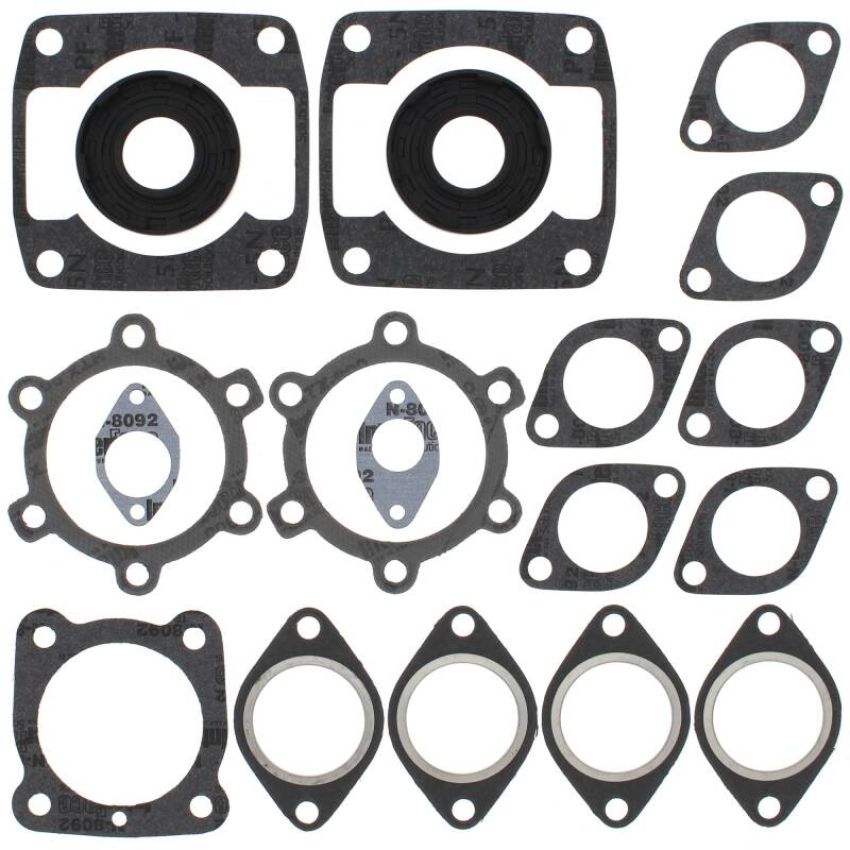 Vertex Pistons 711063 Vertex Gaskets 76-78 Arctic Cat Cheetah 5000 Complete Gasket Kit w/ Oil Seals