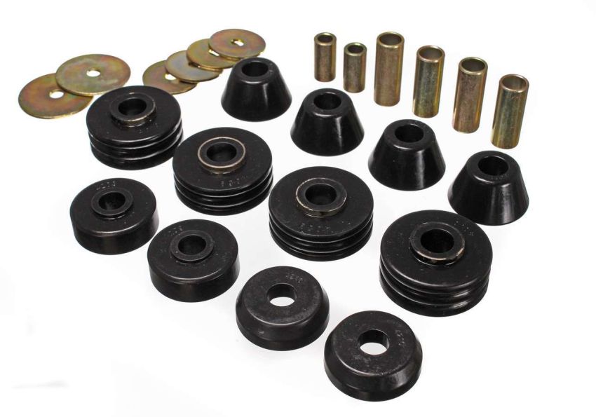 ENERGY SUSPENSION ENE3-4108G Gm Cab Mounts Black