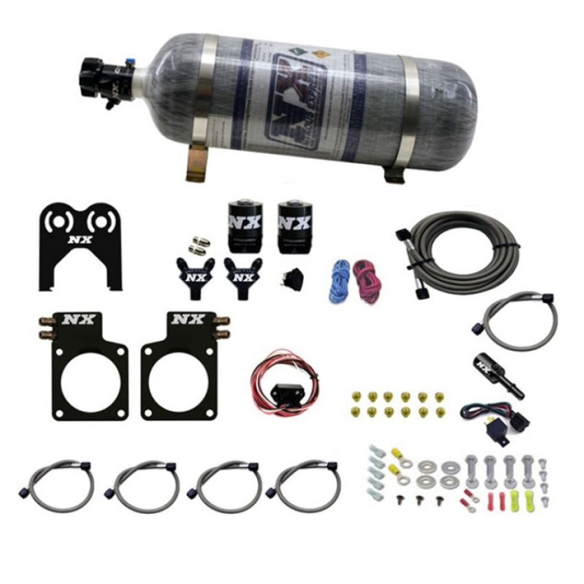 Nitrous Express 20717-12 NISSAN GT-R NITROUS PLATE SYSTEM (35-300HP) W/ COMPOSITE BOTTLE