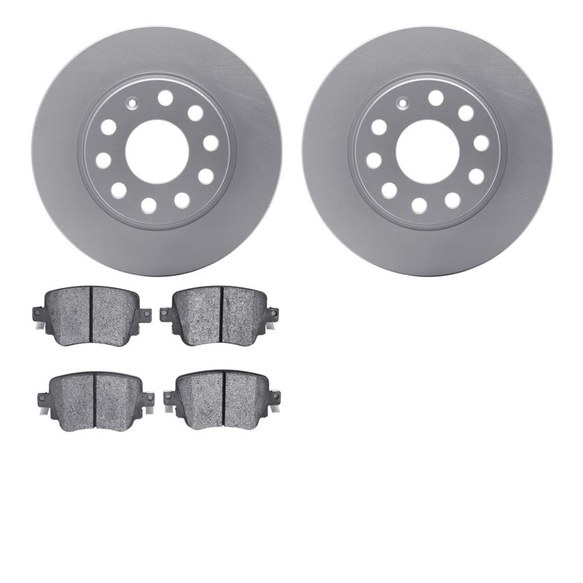 Dynamic Friction 4502-74123 Rotor Kit