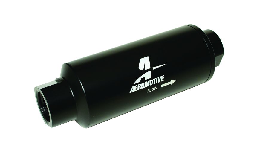 AEROMOTIVE AFS12341 #12-ORB Fuel Filter Inline 10 Mircon
