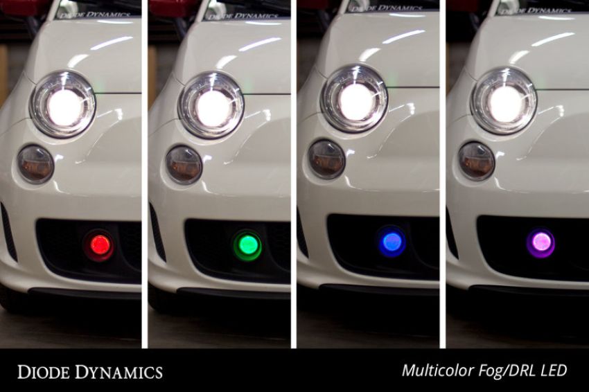 Diode Dynamics DD0129P 2009 Dodge Journey Multicolor Fog Light LED RGB (Pair)