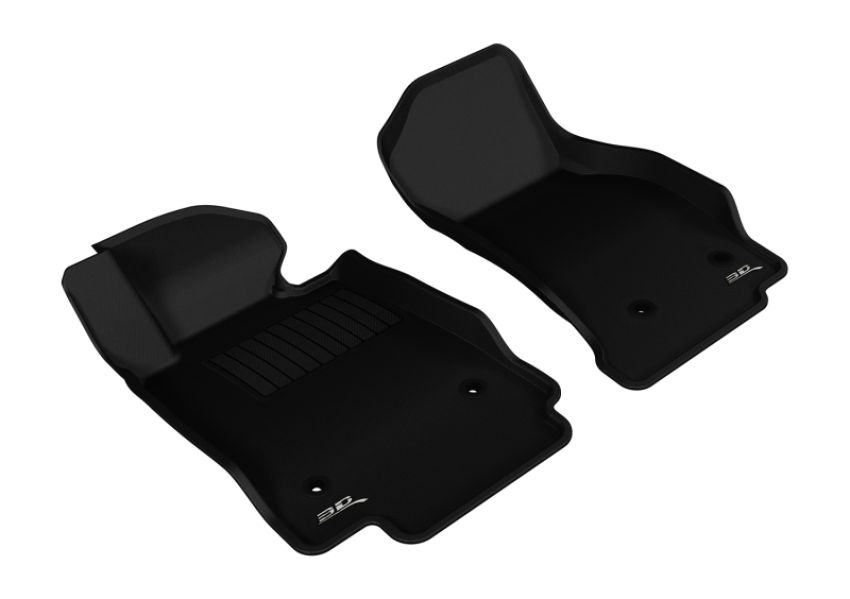 3D MAXpider 2014-2019 Cadillac CTS Kagu 1st Row Floormat - Black