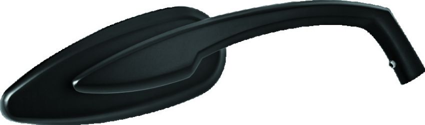 Kuryakyn 1708 Teardrop Mirrors Satin Black