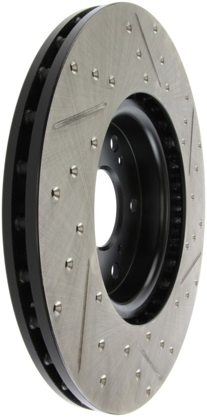 StopTech 04-08 Accura TL (Brembo Caliber) SportStop Slotted & Drilled Right Front Rotor