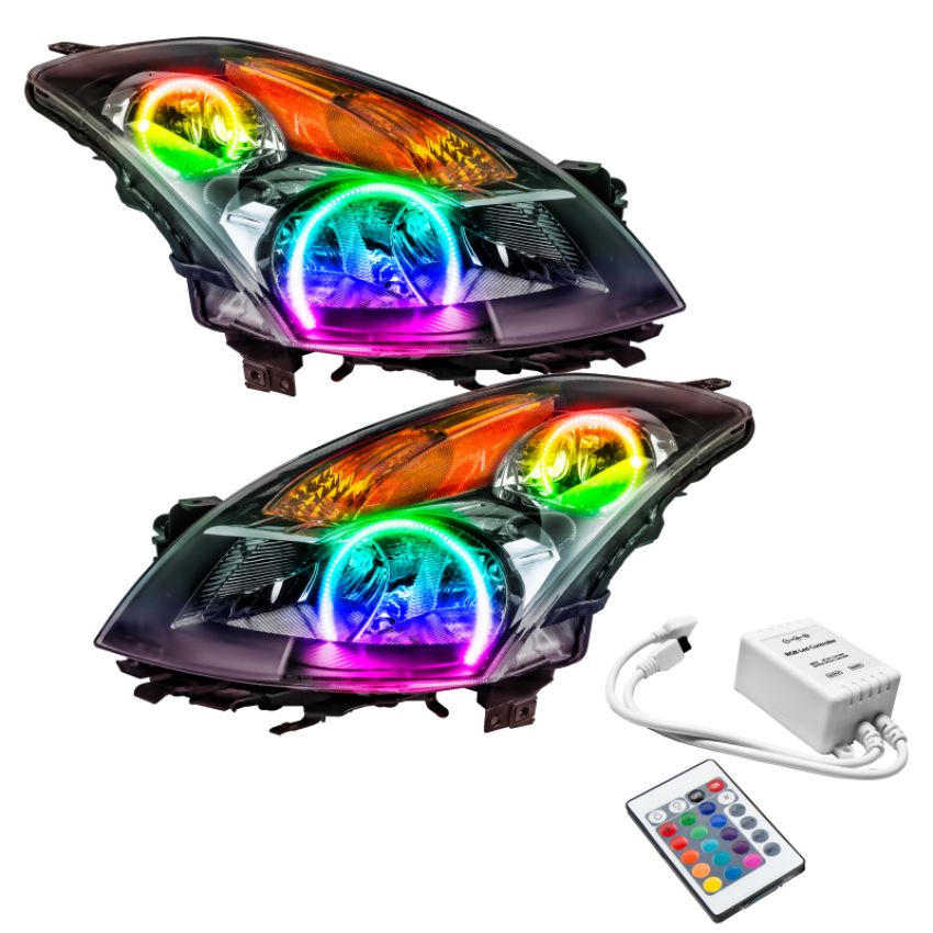 Oracle Lighting 7170-504 SMD Pre-Assembled Headlights, Black Bezel, ColorSHIFT(tm) - Simple