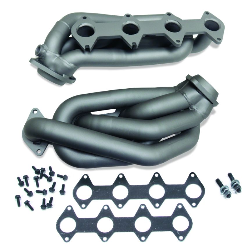 BBK Performance Parts 1612 2005-2010 MUSTANG GT 1-5/8 SHORTY TUNED LENGTH HEADERS (TITANIUM CERAMIC)