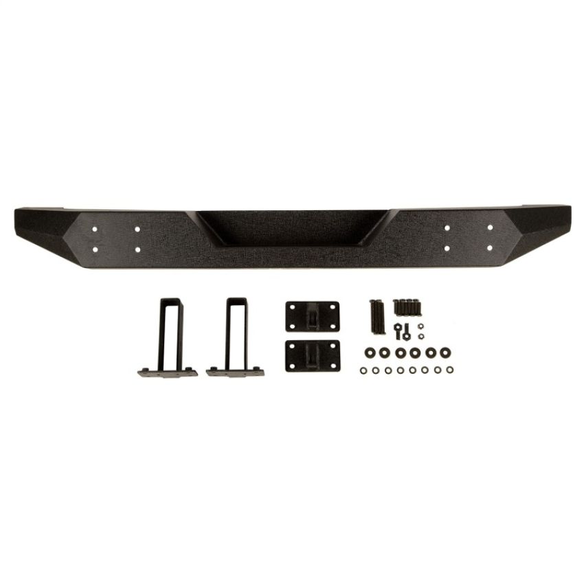 Rugged Ridge 11548.20 Spartan Rear Bumper Full Width 07-18 Jeep Wrangler JK