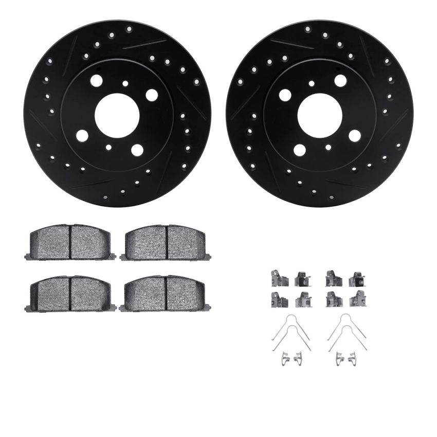Dynamic Friction 8512-76044 Rotor Kit