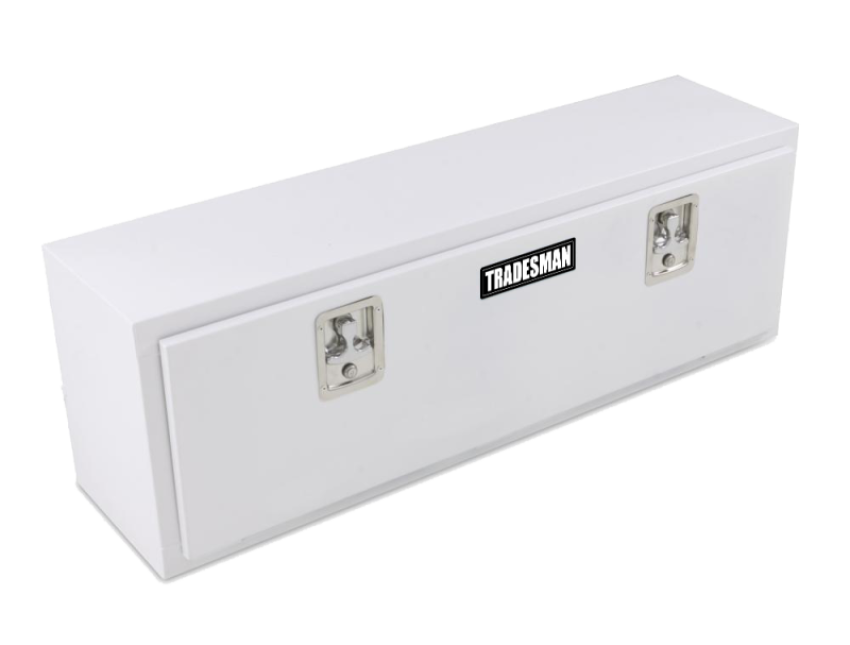 Tradesman 86148 Steel Top Mount Truck Tool Box (48in.) - White