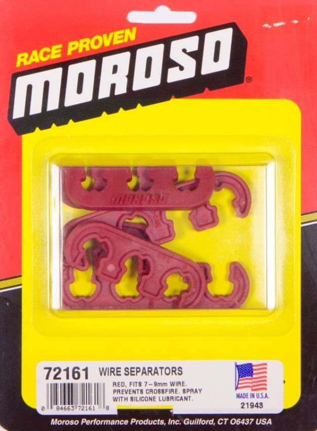 MOROSO MOR72161 Red Spark Plug Wire Separator