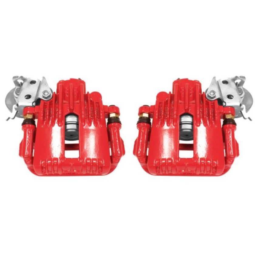 PowerStop S4540 Red Powder Coated Calipers