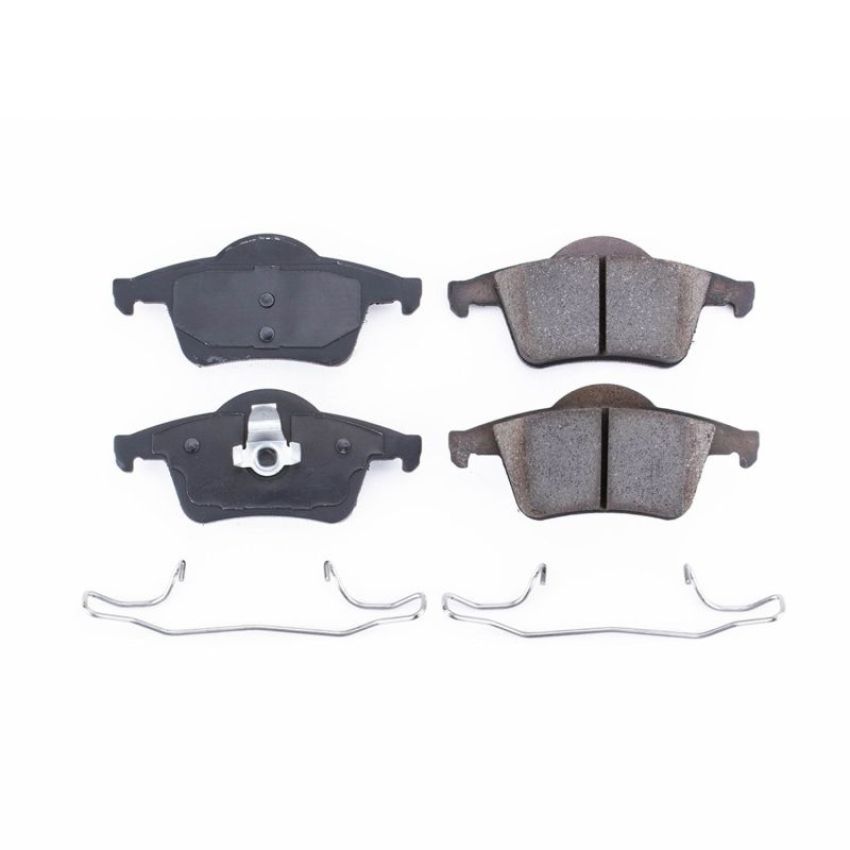 PowerStop 17-795 PowerStop - Z17 Low-Dust Ceramic Brake Pads with Hardware