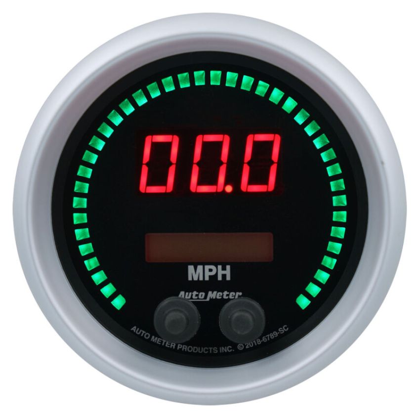 AutoMeter 6789-SC GAUGE, SPEEDO, 3 3/8