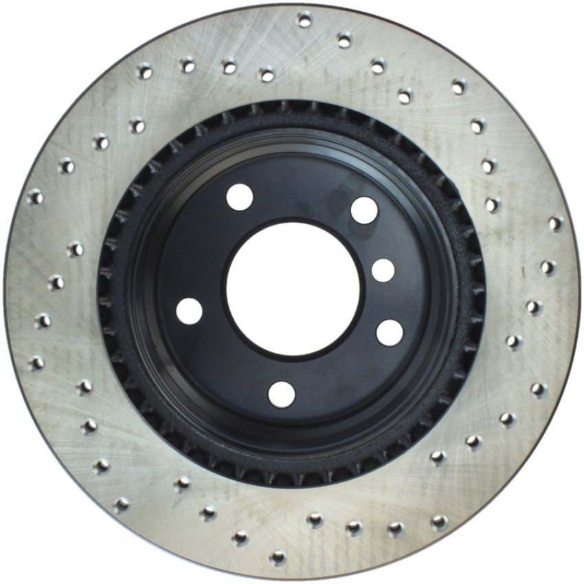 Stoptech 128.34078R 06 BMW 325 Series / 07-09 BMW 328 Series Drilled Right Rear Rotor