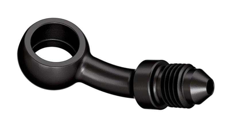 Goodridge P593-03-04ZBK 35 Deg Banjo Adaptor for 7/16 Bolt