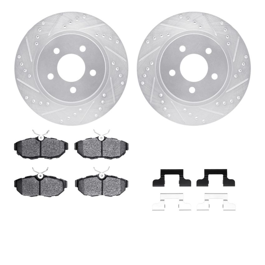 Dynamic Friction 7512-54040 Rotor Kit