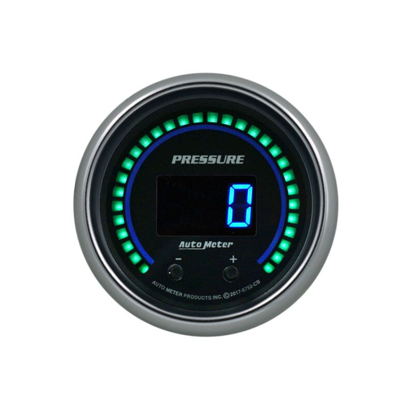 AutoMeter 6752-CB GAUGE, PRESSURE, 2 1/16