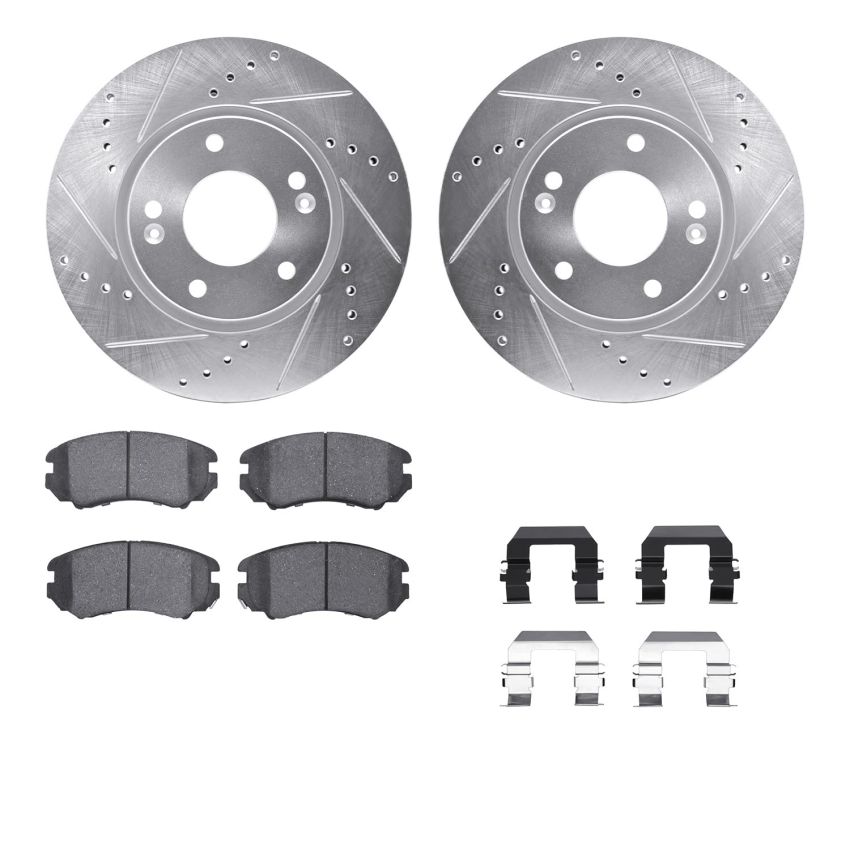 Dynamic Friction 7512-03026 Rotor Kit