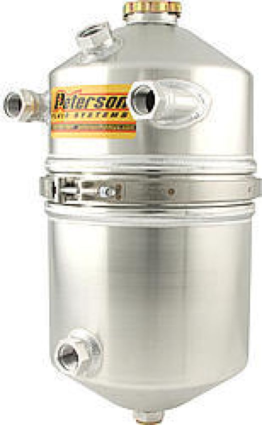 PETERSON FLUID PTR08-0012 Dry Sump Tank 4 Gal