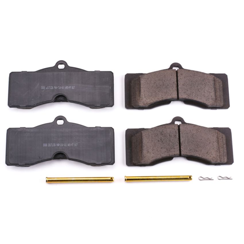 PowerStop 17-008 PowerStop - Z17 Low-Dust Ceramic Brake Pads with Hardware