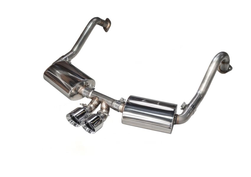 AWE Tuning 3010-32020 Porsche 981 Performance Exhaust System - w/Chrome Silver Tips