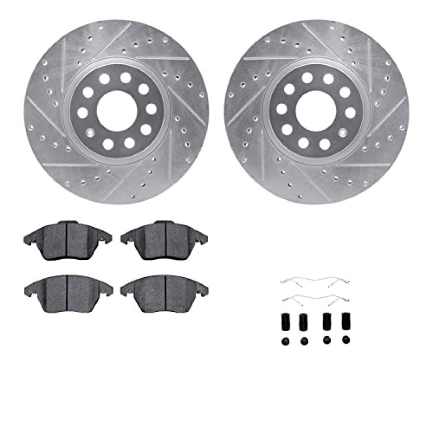 Dynamic Friction 7612-74054 Rotor Kit