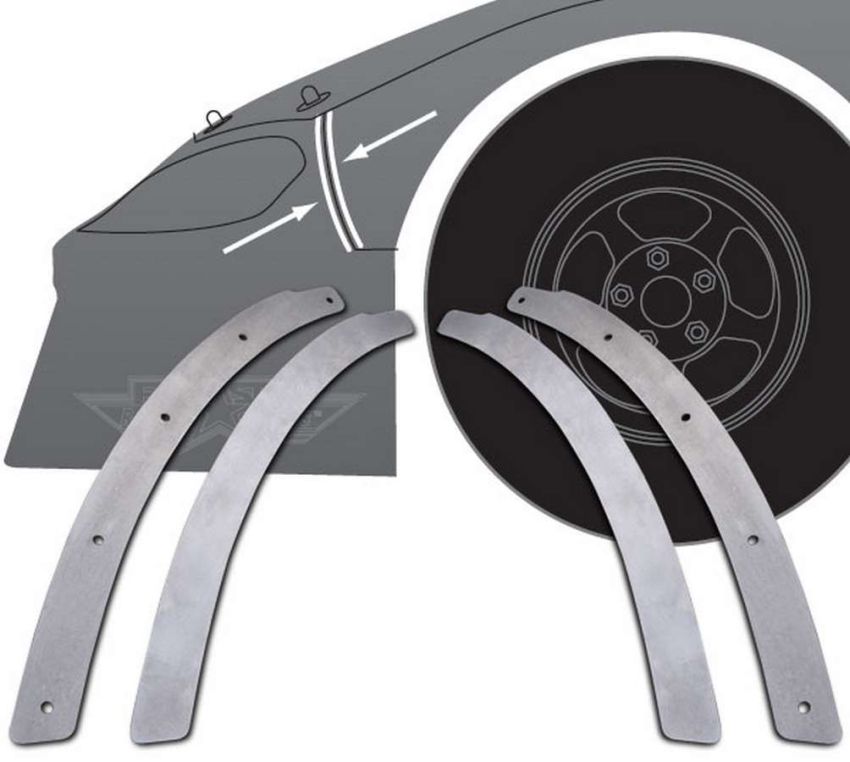 FIVESTAR FIV000-24B Backup Plate Kit Fender To Nose