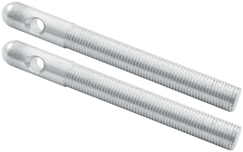 ALLSTAR PERFORMANCE ALL18487 Repl Aluminum Pins 3/8in Silver 2pk