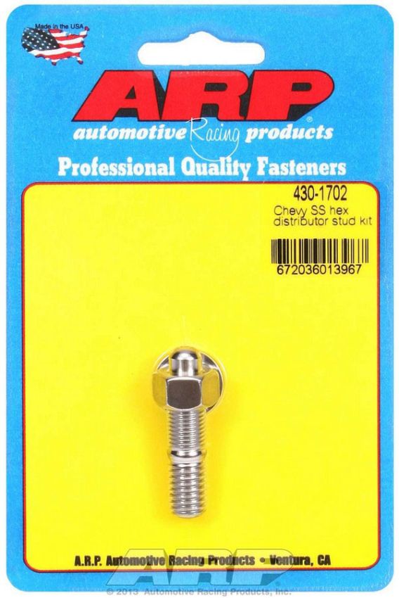 ARP ARP430-1702 S/S Chevy Distributor Stud Kit 6pt.