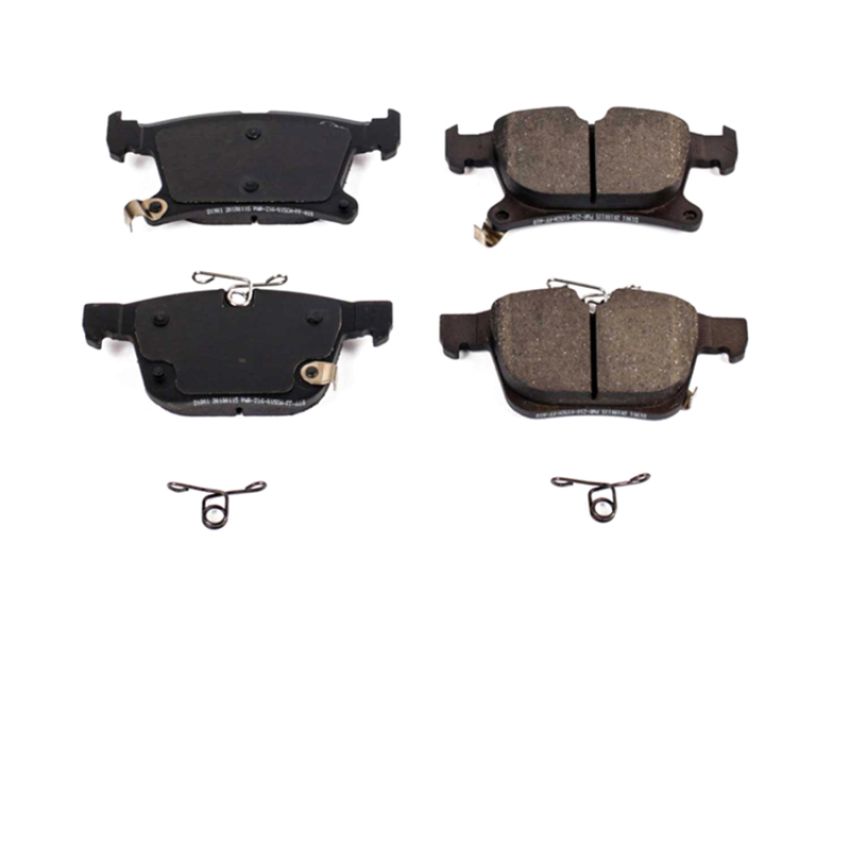 PowerStop 17-1901 PowerStop - Z17 Low-Dust Ceramic Brake Pads with Hardware