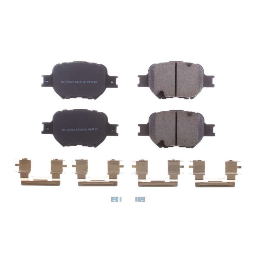 PowerStop 17-817 PowerStop - Z17 Low-Dust Ceramic Brake Pads with Hardware