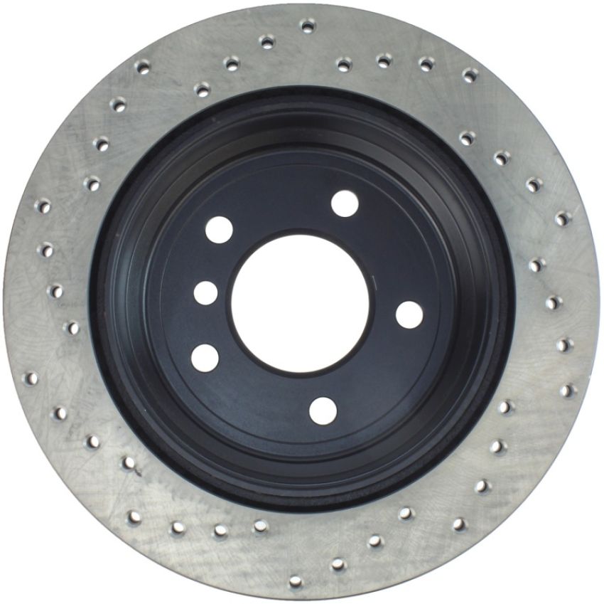Stoptech 128.34091L Drilled Sport Brake Rotor