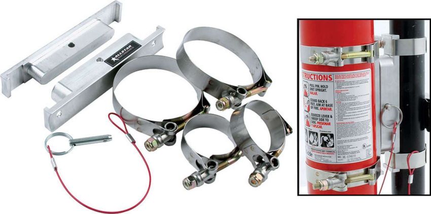 ALLSTAR PERFORMANCE ALL10512 Quick Release Fire Ext Bracket NHRA