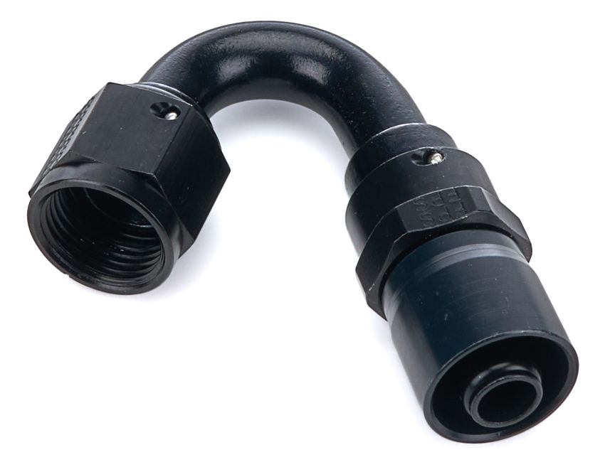 FRAGOLA FRG3115008 #8 150-Deg Crimp Hose Fitting
