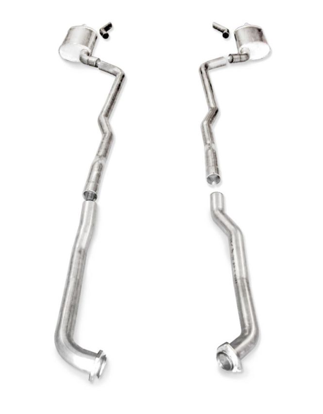 Stainless Works V7314300S 1973-82 Corvette Exhaust BB Automatic Trans 2-1/2in Factory Connect