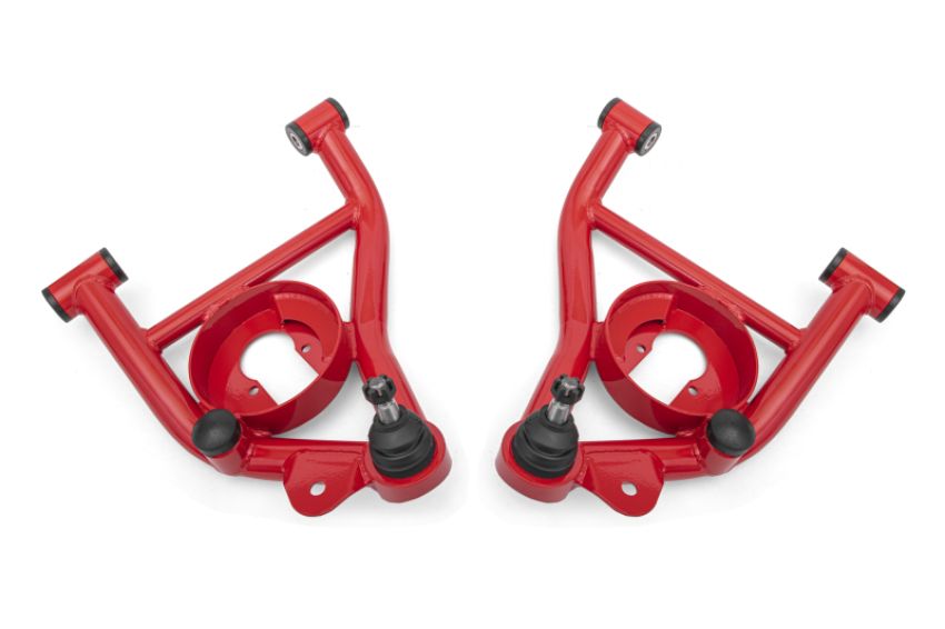 BMR Suspension AAL331R A-arms, Lower, DOM, Non-adj, Delrin Bushings, Spring Pocket