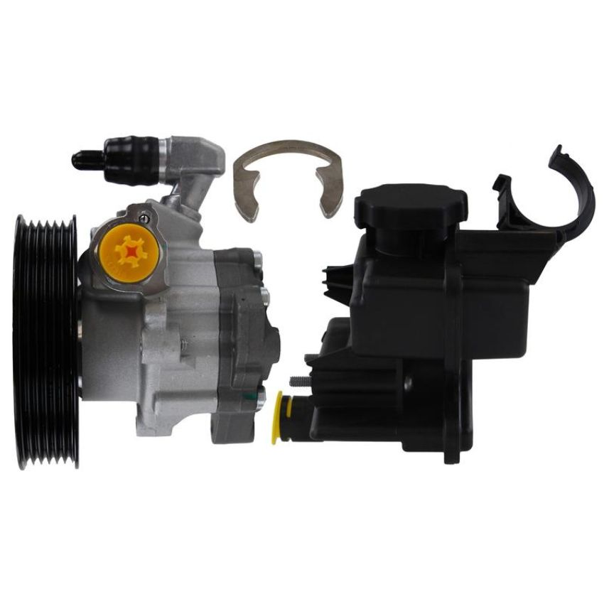 ATLANTIC AUTO ENTPRS 5517NKTB AAE New Hydraulic Power Steering Pump Kit, Includes Pulley, Return Pipe Adapter