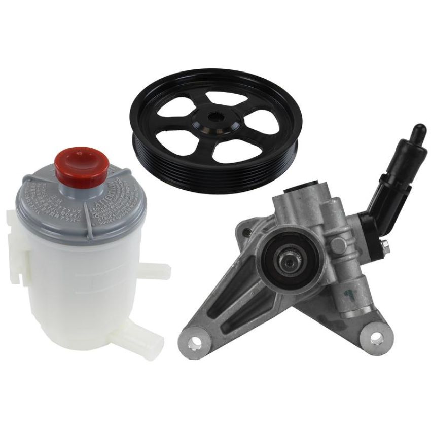 ATLANTIC AUTO ENTPRS 5760NKTB AAE New Hydraulic Power Steering Pump Kit, Includes Pulley, Return Pipe Adapter