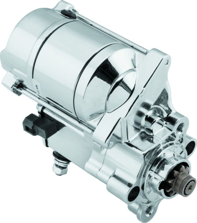 TwinPower 215517 Twin Power 81-Up XL Models Chrome 1.4KW Starter Replaces H-D 31390-86 31390-91F