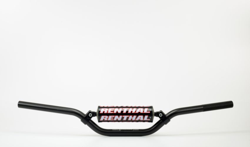 Renthal 825-01-BK-04-227 12-19 KTM 50SX 7/8 in. Handlebar Mini - Black