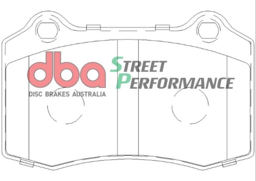 DBA DB1936SP 92-02 Dodge Viper Front SP Performance Brake Pads